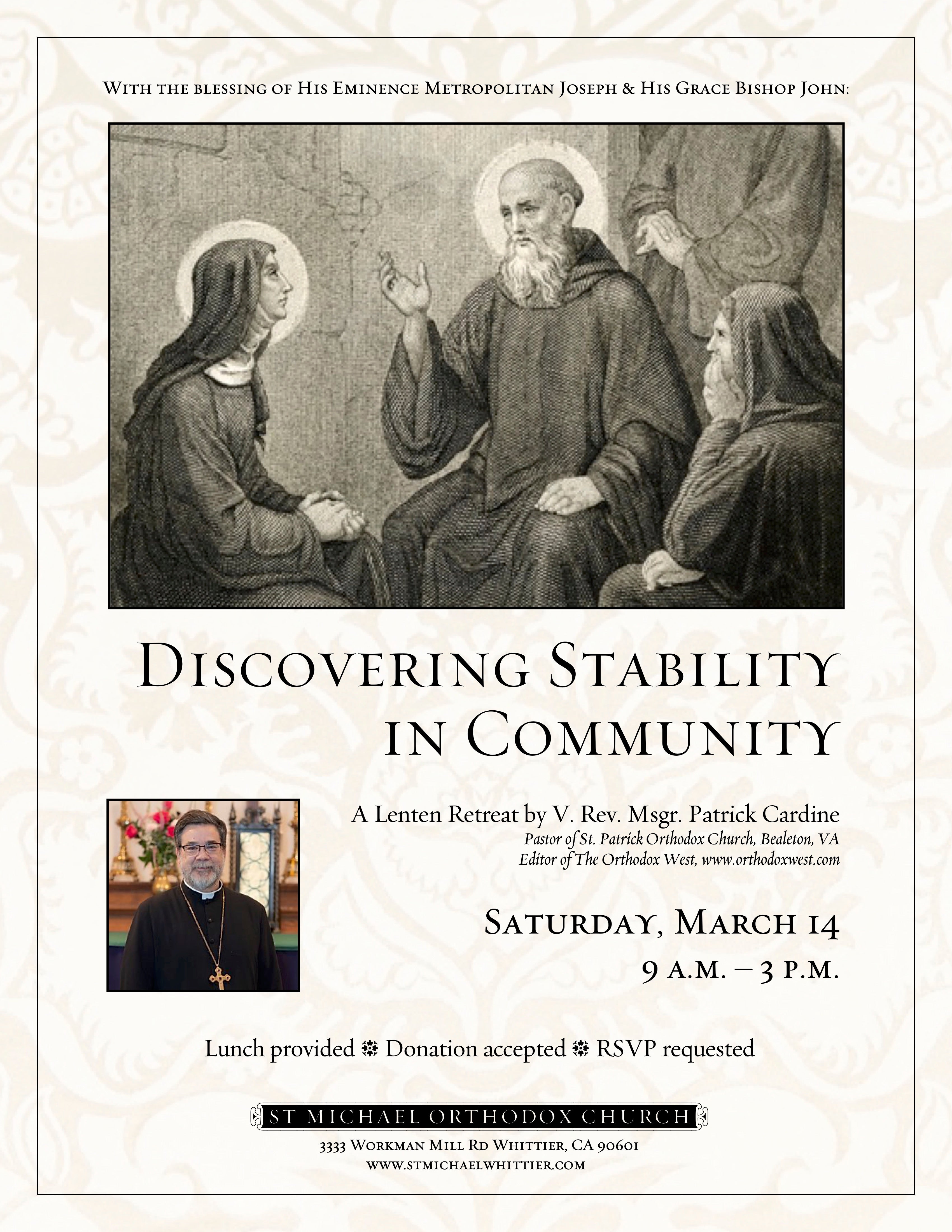 Annual Lenten Retreat 2020