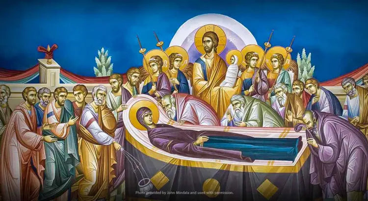 Martha & Mary Show us the Mother of God